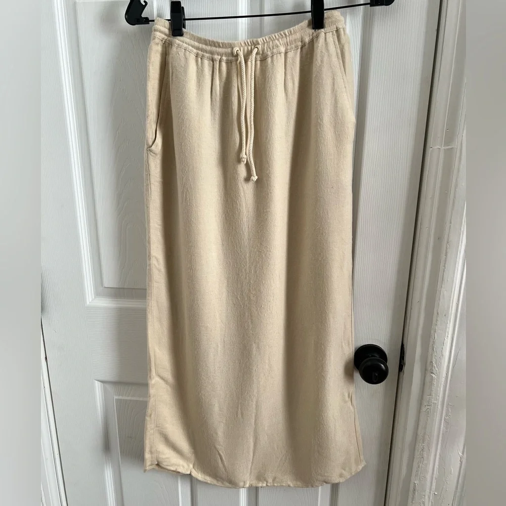 NWT Midi Skirt w/ Drawstring Waist - Picture 2 of 3